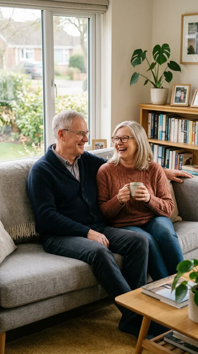 Alltagsszene mit Paar